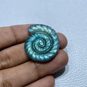 Labradorite Rainbow Fire Ammonite