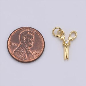 Scissor Pendant Charm