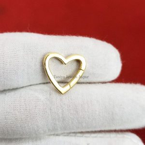 9k Gold Charm Holder