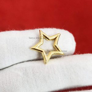 9k Gold Charm Holder