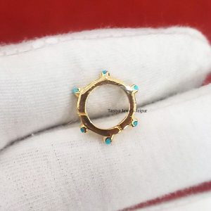 9k Gold Charm Holder