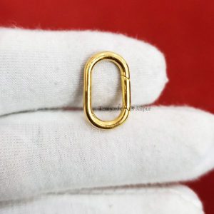 9k Gold Charm Holder
