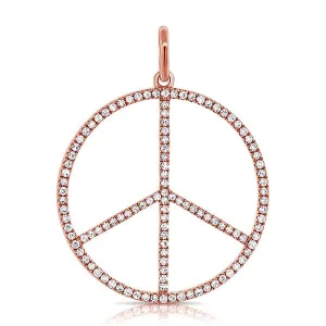 Peace Sign Charm