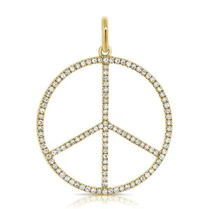 Peace Sign Charm