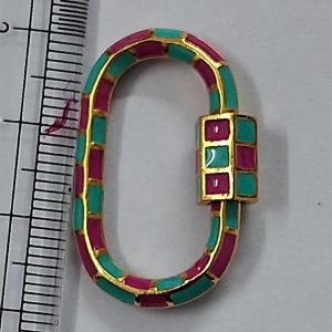 Handmade Sterling Silver Carabiner Lock