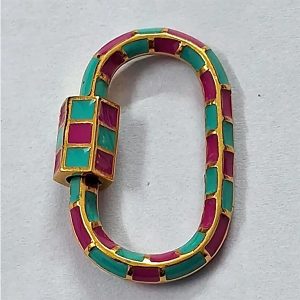 Handmade Sterling Silver Carabiner Lock