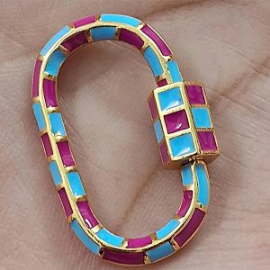 Handmade Sterling Silver Carabiner Lock