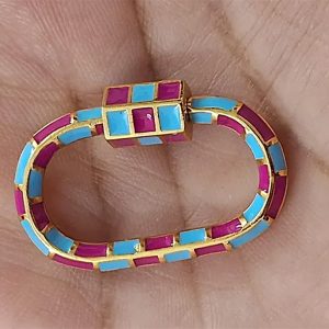 Handmade Sterling Silver Carabiner Lock