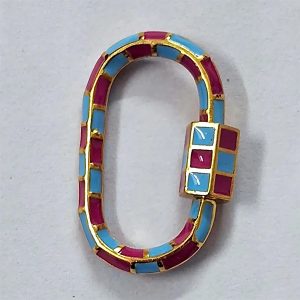 Handmade Sterling Silver Carabiner Lock