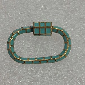 Handmade 925 Sterling Silver Carabiner Lock