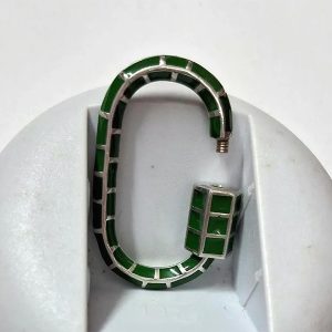 Handmade 925 Sterling Silver Carabiner Lock,